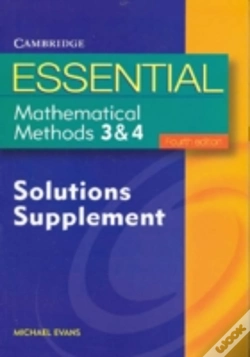Capa do artigo Essential Mathematical Methods 3 And 4 Solutions Supplement 4ed