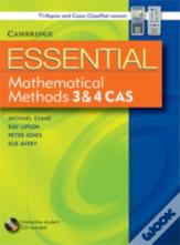 Essential Mathematical Methods Cas 3 And 4 With Student Cd-Rom Tin/Cp Version
