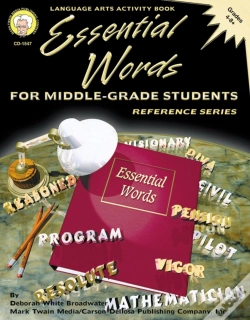 Capa do artigo Essential Words For Middle-Grade Students, Grades 4 - 8