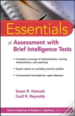 Capa do artigo Essentials Of Assessment With Brief Intelligence Tests
