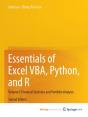 Essentials Of Excel Vba, Python, And R - Preview