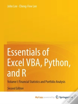 Capa do artigo Essentials Of Excel Vba, Python, And R