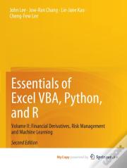 Essentials Of Excel Vba, Python, And R