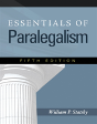 Essentials Of Paralegalism - Preview