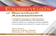 Essentials Of Rorschach Assessment