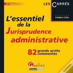 Capa do artigo Essentiel De La Jurisprudence Administra