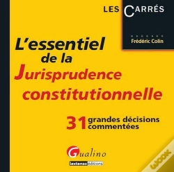 Capa do artigo Essentiel De La Jurisprudence Constituti