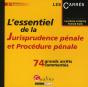 Essentiel De La Jurisprudence Penale Et - Preview