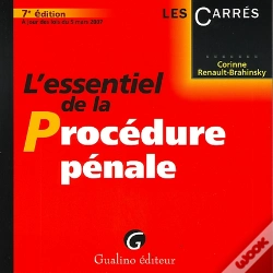Capa do artigo Essentiel De La Procédure Pénale (7e Édition)