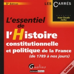 Capa do artigo Essentiel De L'Histoire Constitutionnell