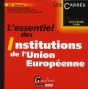 Essentiel Des Institutions De L'Union Eu - Preview