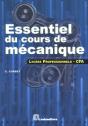 Essentiel Du Cours De Mecanique ; Lycees Professionnels - Preview