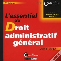 Capa do artigo Essentiel Du Droit Administratif General
