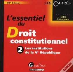 Capa do artigo Essentiel Du Droit Constitutionnel T.1. L