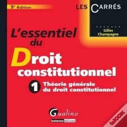 Capa do artigo Essentiel Du Droit Constitutionnel T.1. T
