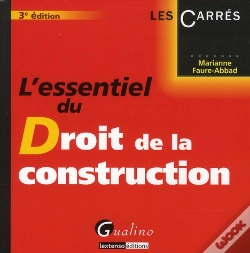 Capa do artigo Essentiel Du Droit De La Construction. 3