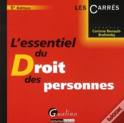 Capa do artigo Essentiel Du Droit Des Personnes. 5e Edi