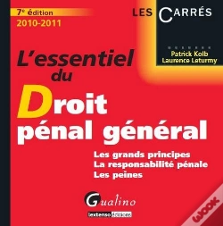 Capa do artigo Essentiel Du Droit Penal General. 7e Edi