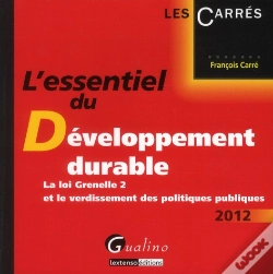 Capa do artigo Essentiel Grenelle I Et Ii De L'Environn