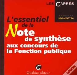 Capa do artigo Essentiel Note De Synthese