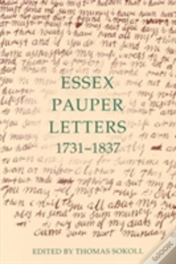 Capa do artigo Essex Pauper Letters, 1731-1837