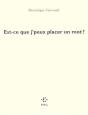 Est-Ce Que J'Peux Placer Un Mot ? - Preview