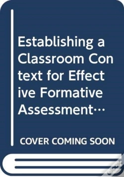 Capa do artigo Establishing A Classroom Context For Effective Formative Assessment