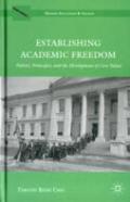 Establishing Academic Freedom