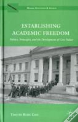 Capa do artigo Establishing Academic Freedom