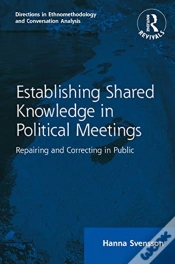 Capa do artigo Establishing Shared Knowledge In Political Meetings