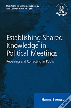 Capa do artigo Establishing Shared Knowledge In Political Meetings