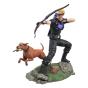 Estátua Marvel Comic Gallery PVC - Hawkeye with Pizza Dog 23 cm - Preview