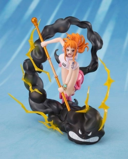 Capa do artigo Estátua One Piece Figuarts ZERO Extra Battle PVC Statue Nami Lightning Blast 17 cm
