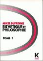 Esthétique Et Philosophie Tome 1 - Preview