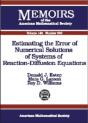 Estimating The Error Of Numerical Solutions Of Systems Of Reaction-Diffusion Equations - Preview
