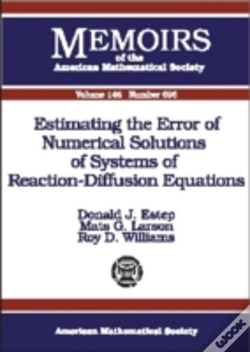 Capa do artigo Estimating The Error Of Numerical Solutions Of Systems Of Reaction-Diffusion Equations