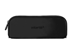 Capa do artigo Estojo escolar antartik prisma silicone soft retangular 185x50x75 mm preto