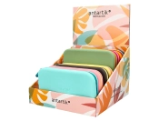 Capa do artigo Estojo escolar antartik tropical dive silicone soft retangular 190x120x25 mm expositor de 8 unidades