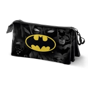 Capa do artigo Estojo Escolar Batman Caped 2024 Triplo 06435