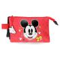 Estojo Escolar Disney Mickey Mouse Get Moving 2025 Triplo 310027405040 - Preview