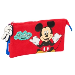 Capa do artigo Estojo Escolar Disney Mickey Mouse Good Day 2025 Triplo 812514744