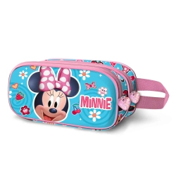 Capa do artigo Estojo Escolar Disney Minnie Mouse Happiness 3D 2025 Duplo 08169