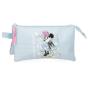 Estojo Escolar Disney Minnie Mouse Happy 2025 Triplo 610070405033 - Preview