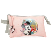 Capa do artigo Estojo Escolar Disney Minnie Mouse Wild Nature 2025 Triplo 310039405053