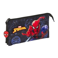 Capa do artigo Estojo Escolar Disney Spider-Man Attack 2025 Triplo 812543744