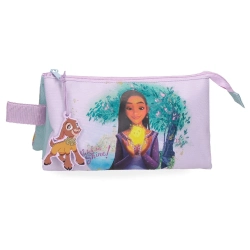 Capa do artigo Estojo Escolar Disney Wish Watch Us Shine 2024 Triplo 2984321