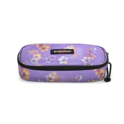 Capa do artigo Estojo Escolar Eastpak Oval Single Flora Fade Lilac Ek0007177V21