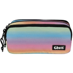Capa do artigo Estojo Escolar Ghuts New Triple Plain Rainbow 2025 Gh240-P09