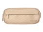 Estojo escolar liderpapel classic ovalado 2 fechos com bolso frontal 210x90 mm creme - Preview