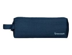 Capa do artigo Estojo escolar liderpapel classic retangular com asa 2 fechos 210x80 mm azul marinho